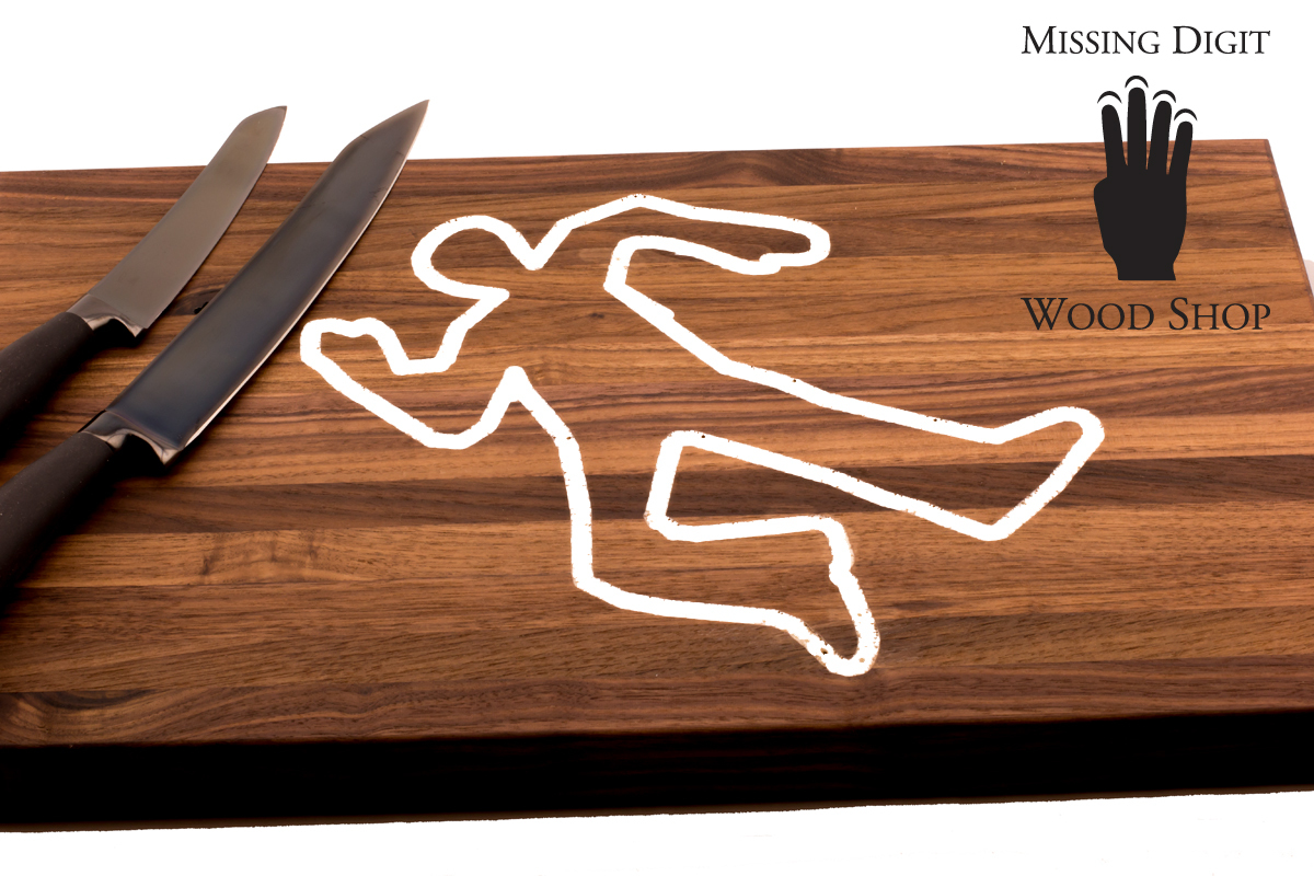 Board missing. Cutting board designer. stylish cutting board. cutting board light my fire. missing board.